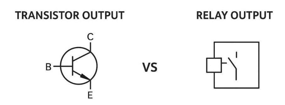 PLC رله‌ای در برابر PLC ترانزیستوری