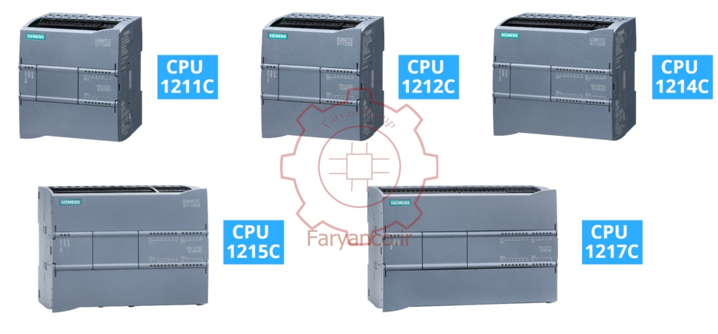 انواع PLC زیمنس s7-1200