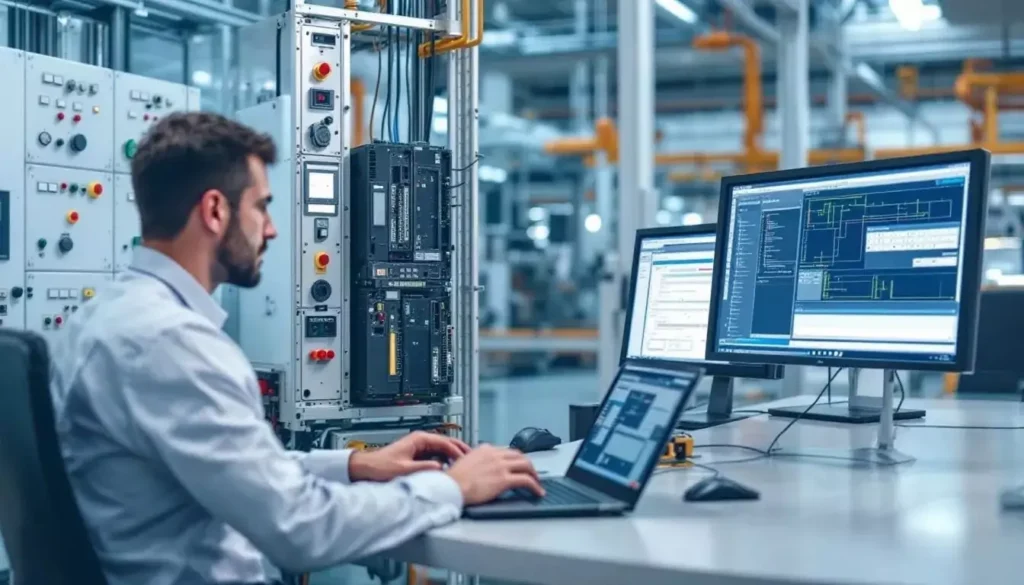 برنامه نویسی اتوماسیون صنعتی با PLC