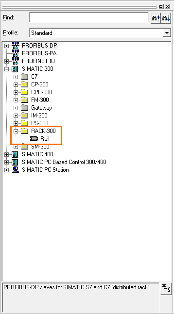برنامه‌نویسی PLC زیمنس SIMATIC Manager STEP7 - اضافه کردن رک