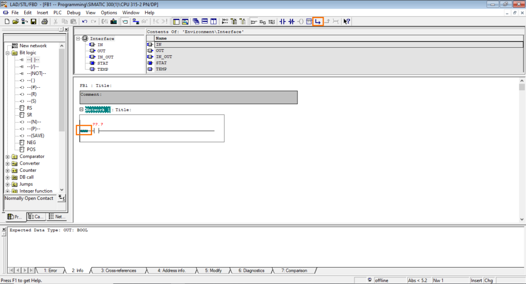 برنامه‌نویسی PLC زیمنس SIMATIC Manager STEP7 - افزودن شاخه جدید