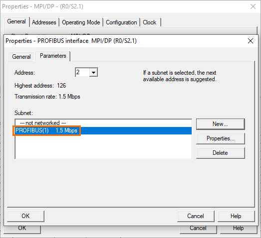 برنامه‌نویسی PLC زیمنس SIMATIC Manager STEP7 - زیرشبکه(subnetwork) ایجاد شد