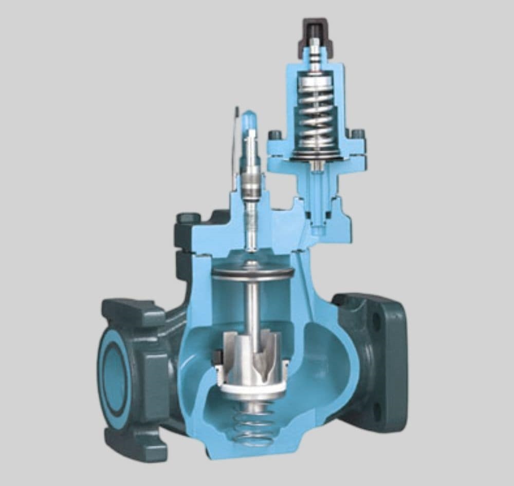 شیر تنظیم فشار برگشتی (Back pressure regulating valve)