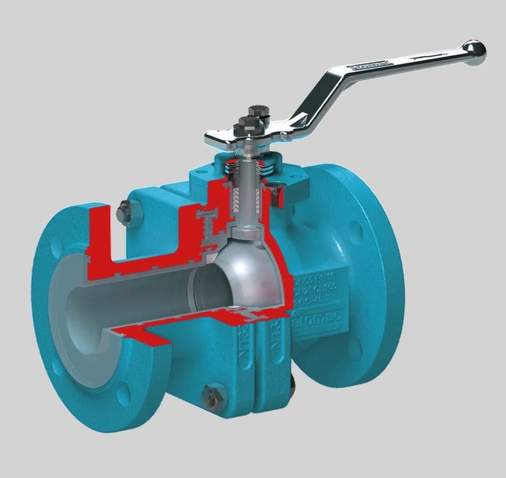 شیر توپی یا بال ولو (Ball valve)