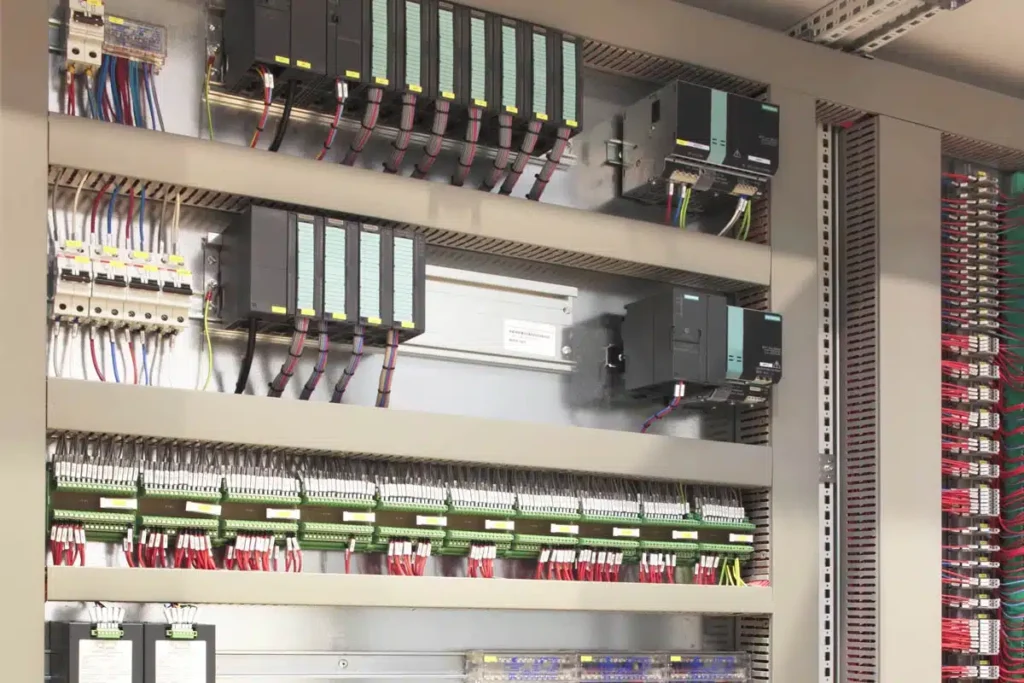 وایرینگ یا سیم کشی تابلو PLC