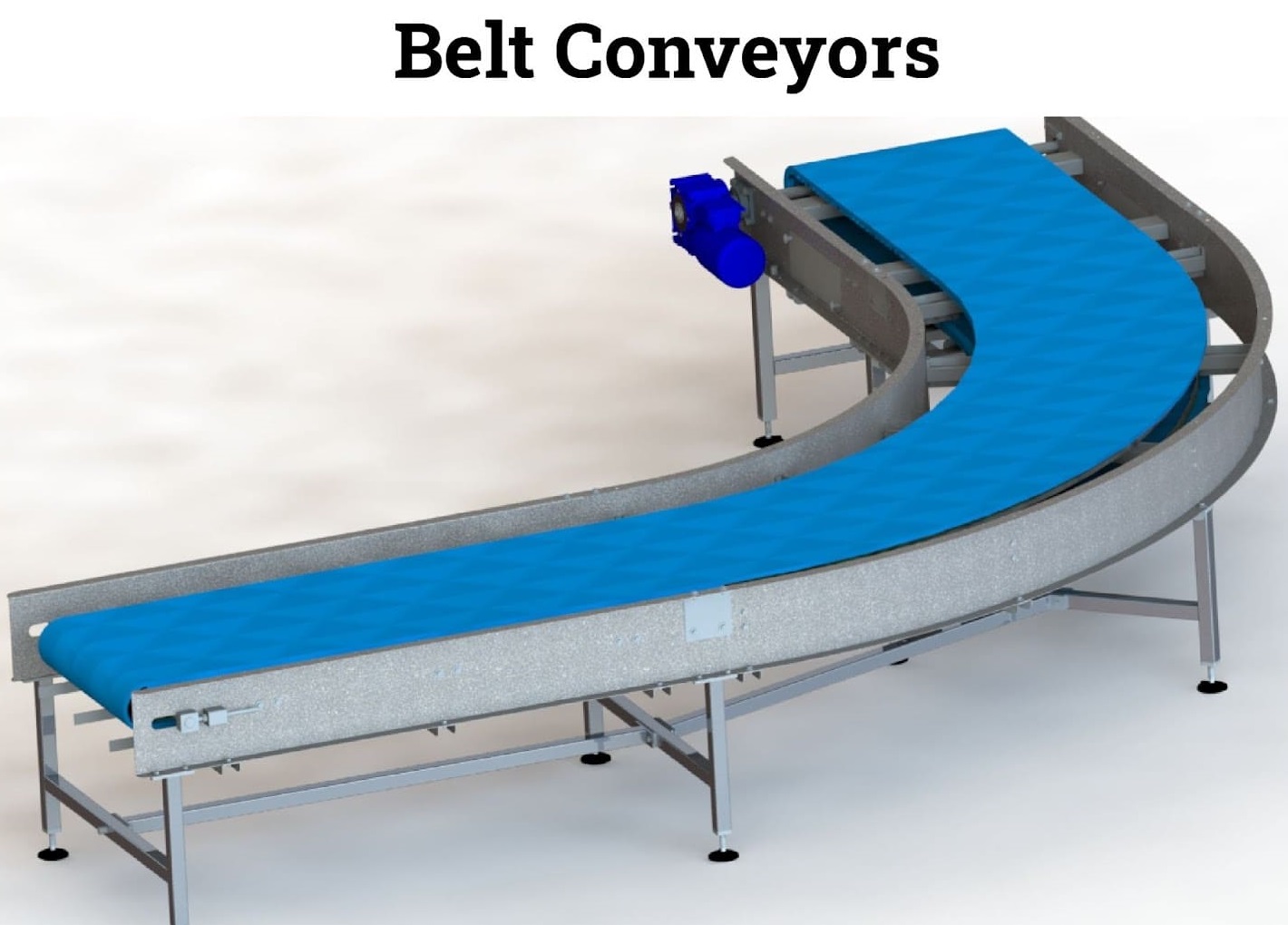 کانوایرهای نواری یا Belt Conveyors